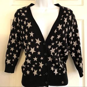 dELiA*s Vintage Starry Cardigan Medium
